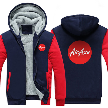 ASIA AIRLINES JACKETS FLEECE SWEATSHIRT
